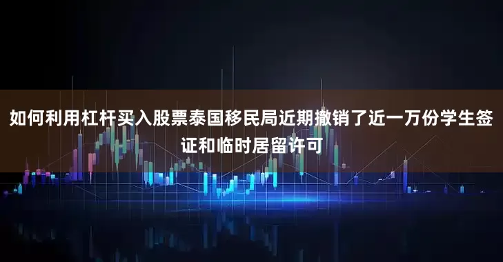 如何利用杠杆买入股票泰国移民局近期撤销了近一万份学生签证和临时居留许可